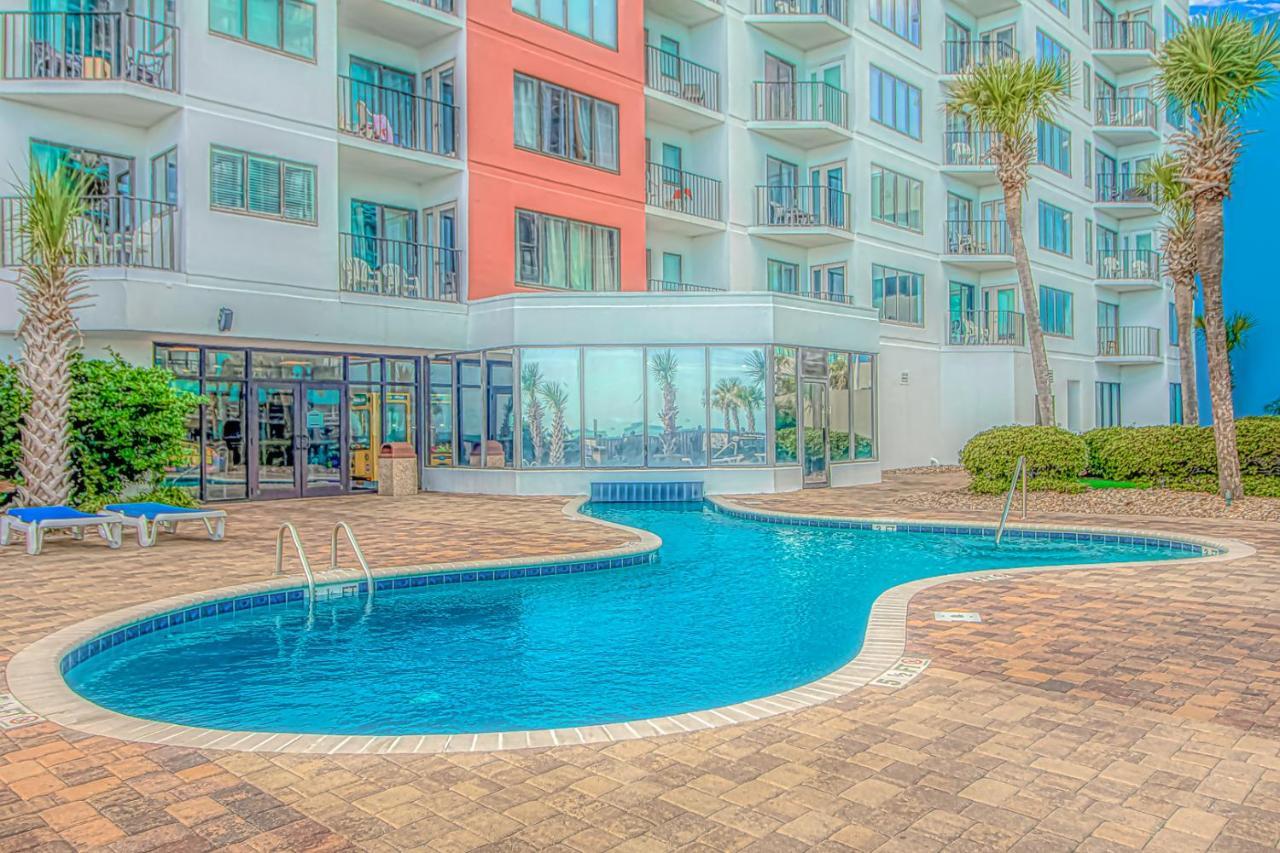 Angled Oceanfront Studio With Incredible Views! Palace Resort 1003 - Sleeps 4 Guests Myrtle Beach Exterior foto